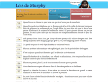 Tablet Screenshot of lois-murphy.fr